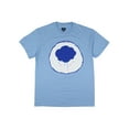 thumbnail image 4 of Care Bears Men's Grumpy Bear Belly Badge Adult Graphic Print Crewneck Short Sleeve Blue Costume T-Shirt, 4 of 5