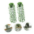 thumbnail image 5 of Mohdy Eucalyptus Original Green,Hanging Plants Artificial Small Potted Plants for Indoor Outdoor Aesthetic Living Room Shelf Decor (1 Pack), 5 of 5