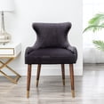 thumbnail image 2 of Gray Polyester - Button Tufted Backrest - Dining Area / Adds Elegant Touch, 2 of 5