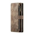 thumbnail image 3 of KAIYANG Funda de teléfono de PU con diseño compatible con Samsung Galaxy A53 5G, a prueba de golpes, con bolsillo con cremallera, estilo billetera, color marrón, Samsung Galaxy A53 5G, 3 of 5