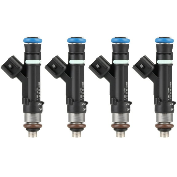 4ps SCITOO Fuel Injector Automotive Engein L50113250 Replacement Kits fit for 2010-2013 for Mazda for 3, 2012-2013 for Mazda for 3 Sport, 2012-2015 for Mazda for 5, 2009-2013 for Mazda for 6