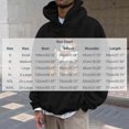 thumbnail image 3 of Yaoyar Men's Halloween Print Hooded Long Sleeve Sweatshirt, Casual Pullover Top with Spooky Graphic for Fall Festive Wear, 3 of 4
