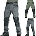 thumbnail image 1 of Styesk Pantalon pour Hommes Pantalon pour Hommes Poche Eau Ripstop Pantalon de Randonnée Léger Cargo Pêche Pantalon Militaire, 1 of 1