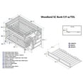 thumbnail image 3 of Woodland Staircase Bunk Bed Full over Full in Multiple Colors and Configurations, 3 of 4
