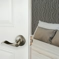 thumbnail image 3 of Design House Stratford 2-Pack 6-Way Universal Privacy Bed and Bath Door Lever, Satin Nickel, 3 of 15