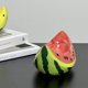thumbnail image 3 of Cenicero creativo de sandía, lindo cenicero de cerámica, ceniceros de frutas Kawaii, decoración única de sandía, 3 of 6