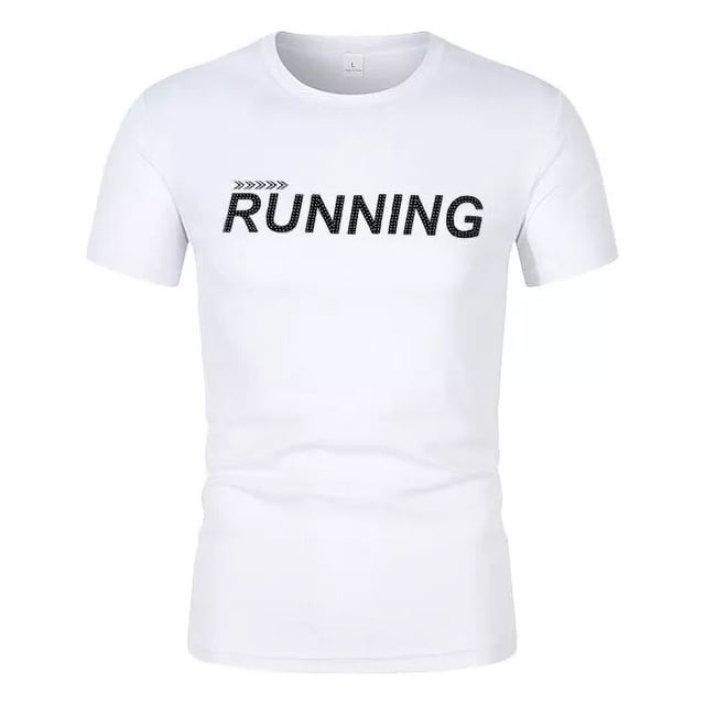 Playera Manga Corta Gym Correr Slim Fit De Secado Rápido
