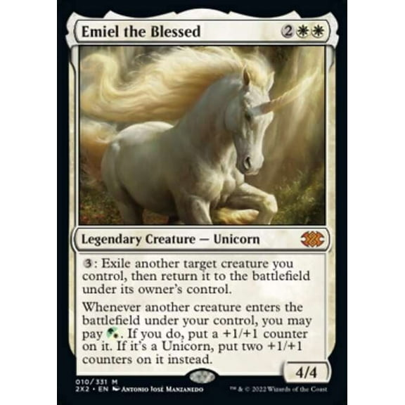 MtG Double Masters 2022 Mythic Rare Emiel the Blessed (FOIL) #10