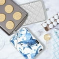 thumbnail image 5 of Pot Holders Set of 2 Heat Resistant 338℉ Kitchen Oven Gloves Potholder Cooking Baking Microwave Mitts Shark Blue, 5 of 7