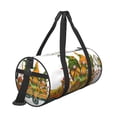 thumbnail image 3 of JUNZAN Gym Bag for Men & Women - Duffle Bag for Travel,Sports,Fitness & WorkoutThanksgiving Truck, 3 of 7