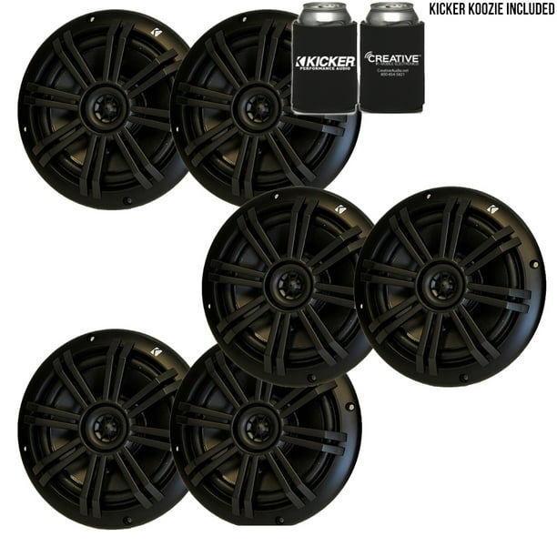 Kicker 6.5" Marine Speakers (QTY 6) 3 pair of OEM replacement speakers