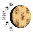 thumbnail image 4 of Goofa German Shepherd Dog Pattern Universal Tire Cover for Jeep, SUV, Truck, and Trailer – Waterproof, UV-Resistant,Easy to Install, Fits 14"-17" Tires-16 inch, 4 of 6