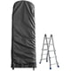thumbnail image 1 of Cubierta de escalera plegable, protector de escalera a prueba de polvo, cinturón impermeable, cordón, escalera, patio, jardín, exterior, escalera doméstica, bolsa de almacenamiento, negro, 1 of 4