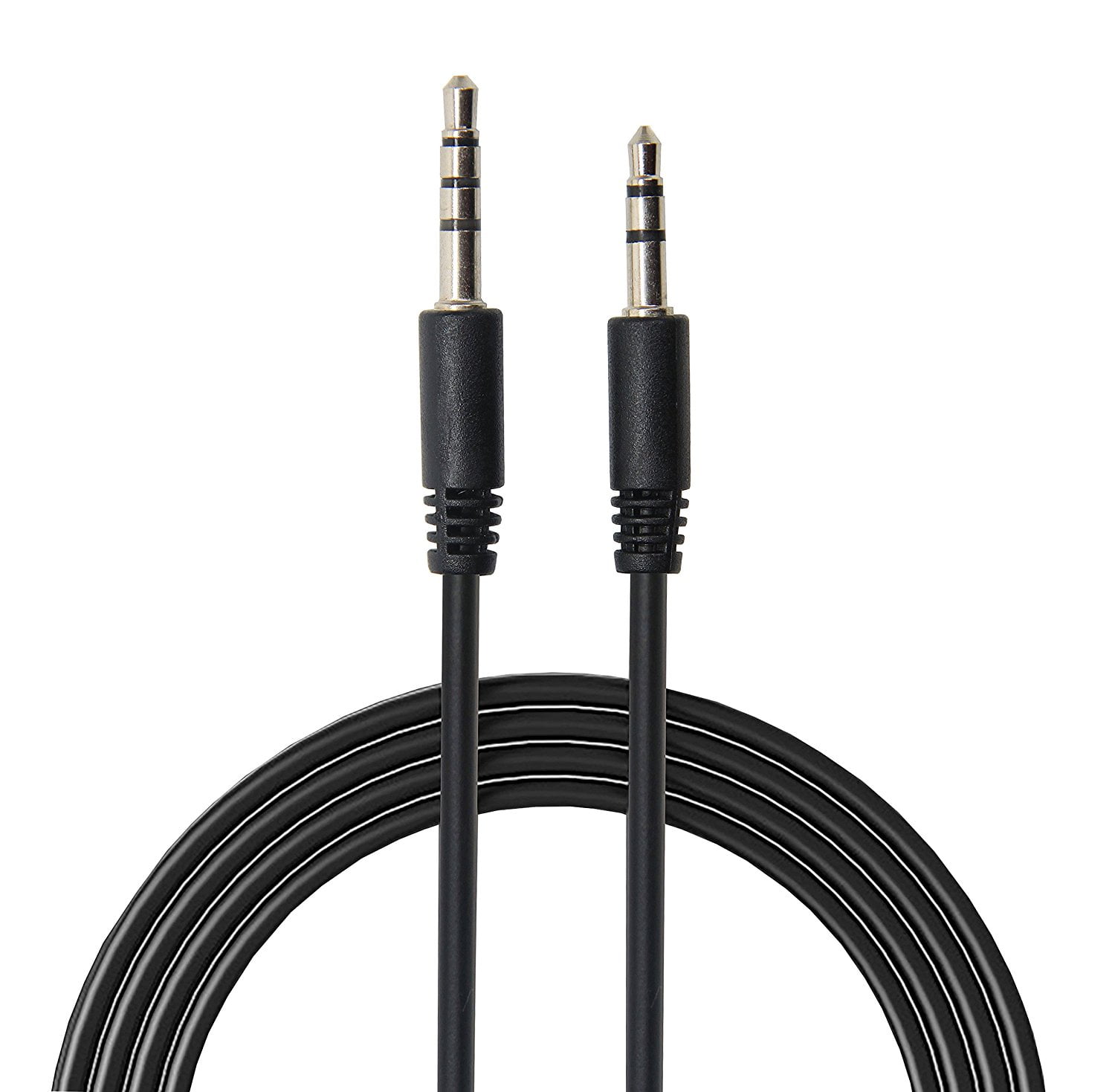NIUBEE 4 Pole to 3 Pole Aux 3.5mm Extended Stereo Jack Audio Cable, Male to Male 3.5mm Extension