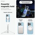 thumbnail image 4 of Magnetic Silicone Case Compatible with iPhone 16 Pro Max Case 6.9 Inch Compatible with All MagSafe Accessories - Built-in Magnets, Soft Grip Silicone, Shockproof [Stone], 4 of 5