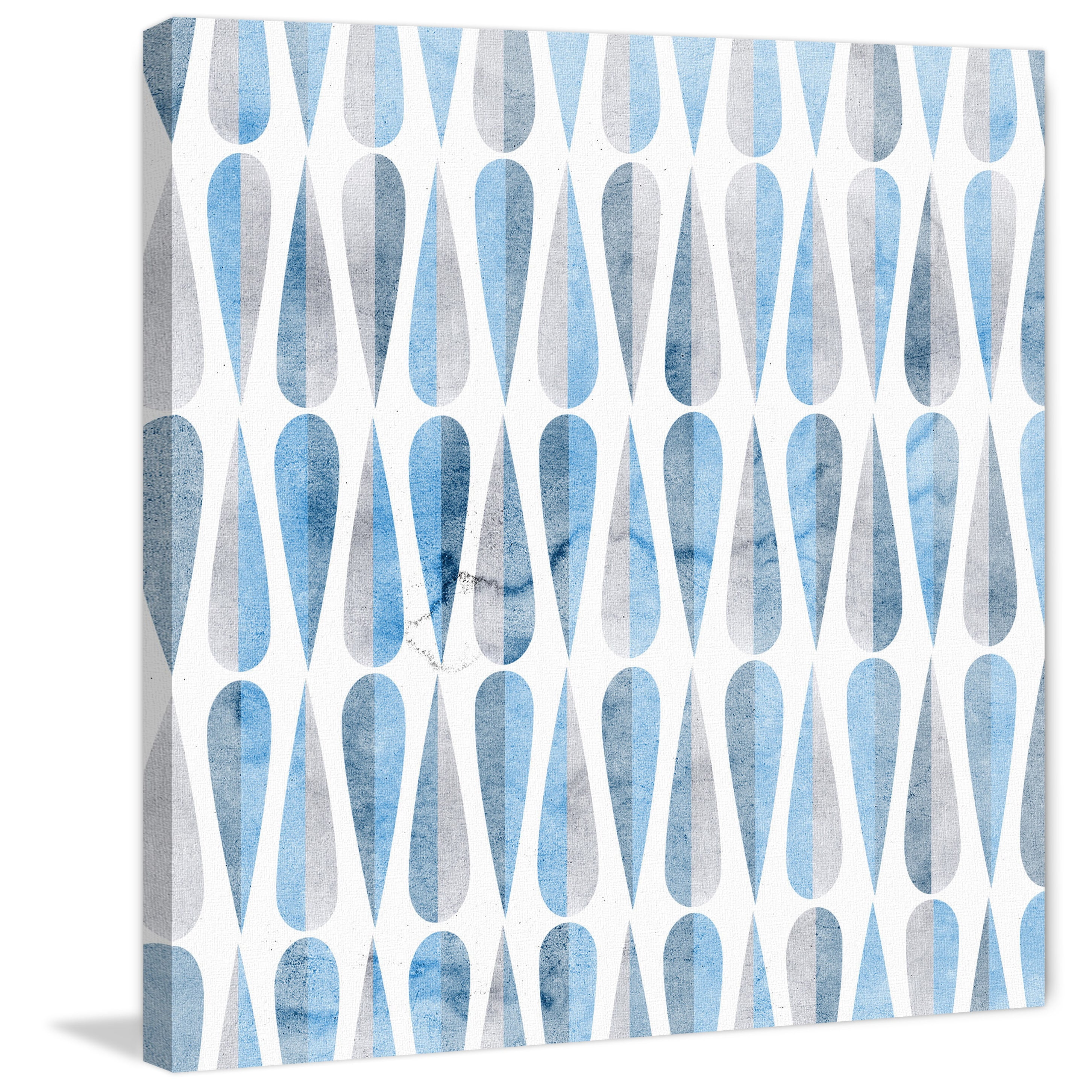 "Two-Tone" Painting Print on Wrapped Canvas