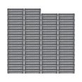 thumbnail image 1 of Borne de Connecteur de Fil, Planche de Câblage Fixe à 8 Sections Galvanisée Double Rangée pour Armoire de Distribution pour Usine, 1 of 8
