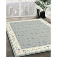 thumbnail image 3 of Ahgly Company Machine Washable Indoor Rectangle Contemporary Dark Goldray Area Rugs, 2' x 5', 3 of 7