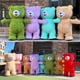 thumbnail image 4 of 2024 Muñeco de peluche de oso de peluche, disfraz de mascota inflable colorido, ropa de oso lindo y divertido, disfraz de oso de dibujos animados, monos de cosplay, 4 of 5