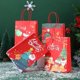 thumbnail image 4 of Bolsas de papel kraft para Navidad 2024, bonitas cajas de regalo de Papá Noel para fiestas navideñas, bolsas de embalaje para galletas y dulces para niños con asa, 4 of 5