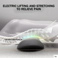 thumbnail image 3 of 3-in-1 Back Massager, 2025 New Electric 3 in 1 Back Massager with Heat and Traction and Vibration for Bed and Chair, Backs Massagers for Neck and Shoulder (A), 3 of 9