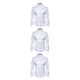 thumbnail image 4 of Sonducket Camisa transpirable para hombre Satén con mangas largas - Trabajo Boda o hogar Camisa para hombre Manga larga formal Blanco grande 2XL Type1 NO1, 4 of 6