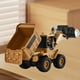 thumbnail image 2 of Forklift Model Alloy Engineering Vehicle Simulation Load Bulldozer Dump Truck Children Excavator Boy Toy Car, 2 of 6