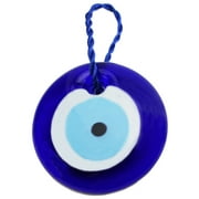 3" Large Turkish Blue Evil Eye Amulet Wall Hanging Decor Protection