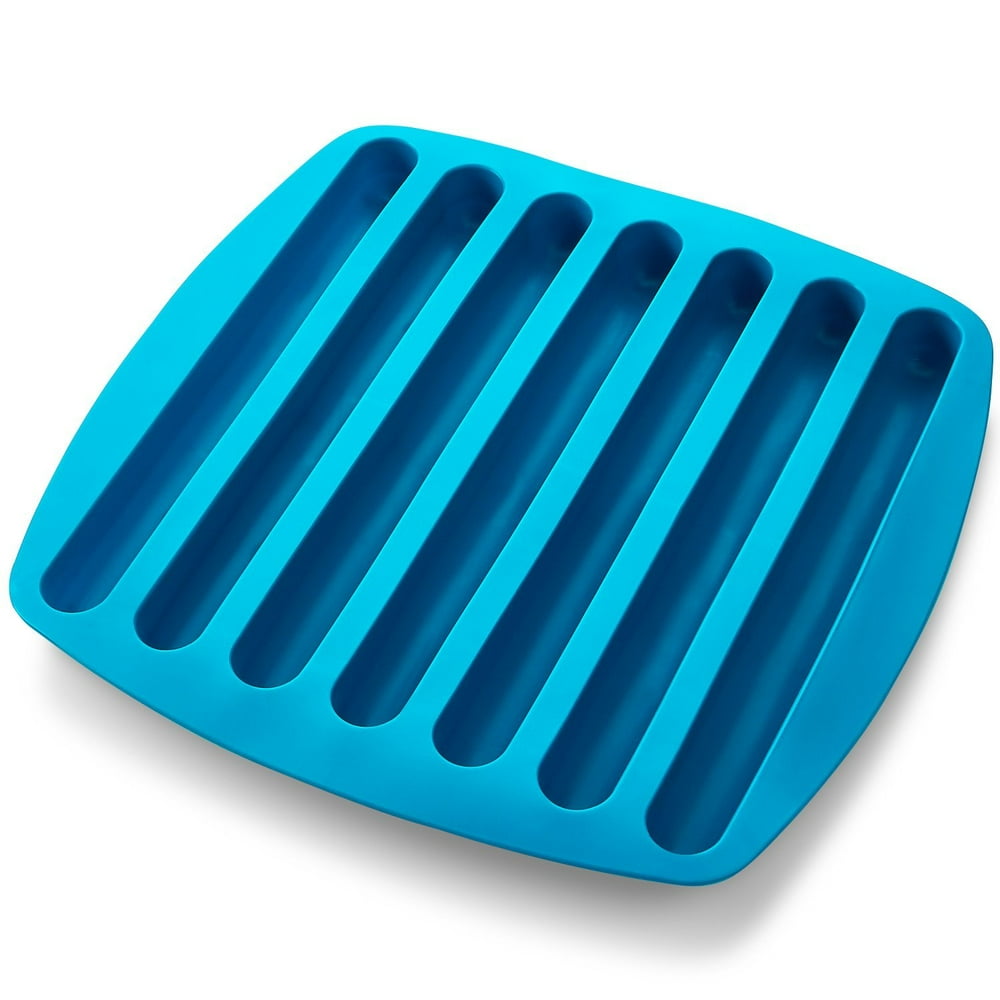 Silicone Ice Cube Sticks Tray Blue Color Stick Size Ice Cube Tray