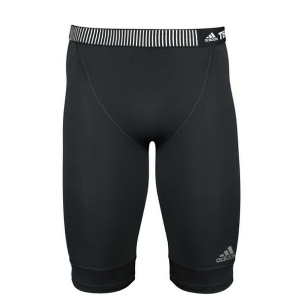 Adidas Adidas Men's Techfit 9" Climalite Compression Short (Black, XXXLarge)