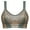Moss Green, variant on Wingslove Women's High Impact Racerback Bra Wireless Full Coverage Push Up Sports Bra Cross Back Adjustable Exercise BraGold Black 32C