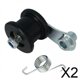 thumbnail image 1 of Tensor de cadena,Tensor de cadena con resorte negro Bicicleta Bicicleta,Tensor de cadena MB165 MB200 del motor,Motor de bicicleta motorizada Tensor de rodillo de cadena,Partes del, 1 of 8