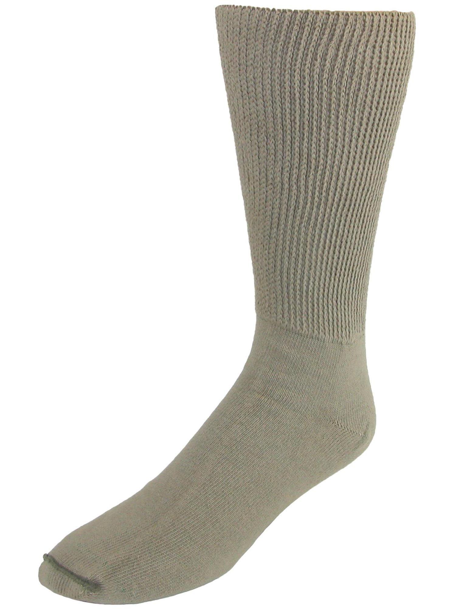 Extra Wide Socks Extra Wide Sock Co. Cotton Medical Support Socks (Men