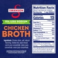 thumbnail image 3 of Swanson 33% Less Sodium Chicken Broth, 32 oz Carton, 3 of 15