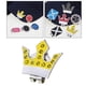 thumbnail image 2 of Marcadores de pelota de golf magnéticos Gorra de visera Clip de sombrero Corona amarilla, 2 of 8