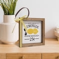 thumbnail image 4 of Lemonade Stand Decorations, Wooden Lemonade Sign, Indoor Summer Lemon Themed Kitchen Room Table Wall Shelf Tiered Tray Farmhouse Home Decor, 4 of 7
