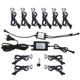 thumbnail image 3 of Luces de disco LED Naiovety de acero inoxidable a prueba de herrumbre 14 piezas, 3 of 6
