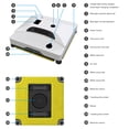 thumbnail image 2 of Robot De Limpieza De Ventanas Robot de limpieza inteligente de vidrio Limpiaparabrisas automático con control remoto (blanco EE. UU.), 2 of 8