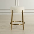 thumbnail image 5 of Uttermost Arles Brass Counter Stool, 5 of 7