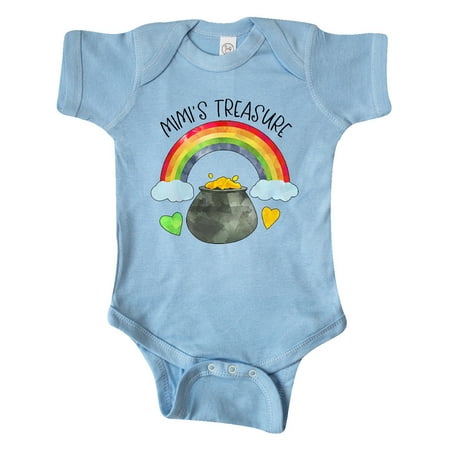

Inktastic Mimi s Treasure St. Patrick s Day Rainbow and Gold Gift Baby Boy or Baby Girl Bodysuit
