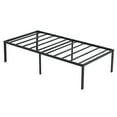 thumbnail image 2 of Ktaxon 18 Inch Twin Size Metal Platform Bed Frame / Steel Slat Support / No Box Spring Needed / Easy Assembly, Black, 2 of 13