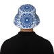 thumbnail image 5 of Balery Blue Watercolor Sombreros para el sol para hombre y mujer, sombrero de pescador con UPF 50+, 5 of 6
