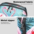 thumbnail image 4 of Flamingo Waterproof Oxford Fabric Storage Pouch for Electronic Devices - Cord Organizer, Hard Drive Bags, Canvas Storage Box Small, Charger Cord Organizer - 5.9x9.44x3.14 in, 4 of 6