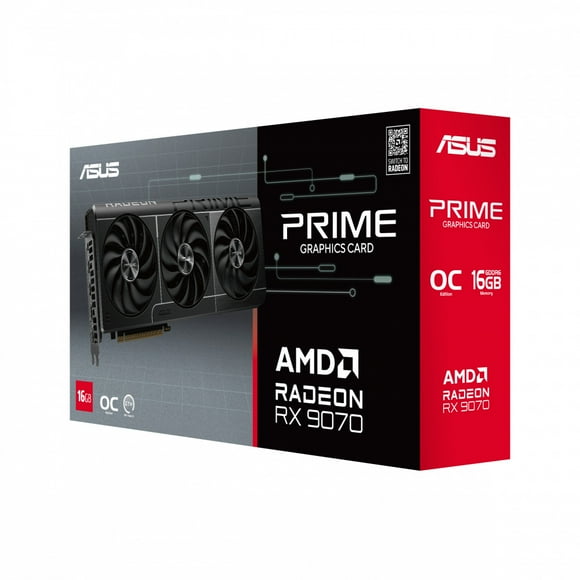 Tarjeta de Video ASUS AMD Radeon RX 9070 Prime OC 16GB