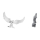 thumbnail image 5 of Escultura de ángel, estatua, figura de Guan Yin, adorno de resina de piedra con forma artística, ideal para regalar, decoración del hogar, sala de est, 5 of 8