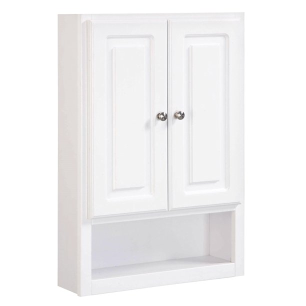 Design House 587055 Concord 2Door Bathroom Wall 21in., Fully