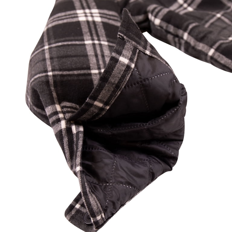Visive By Walnut Creek Lined Flannel Sherpa Jacket for Men Thick