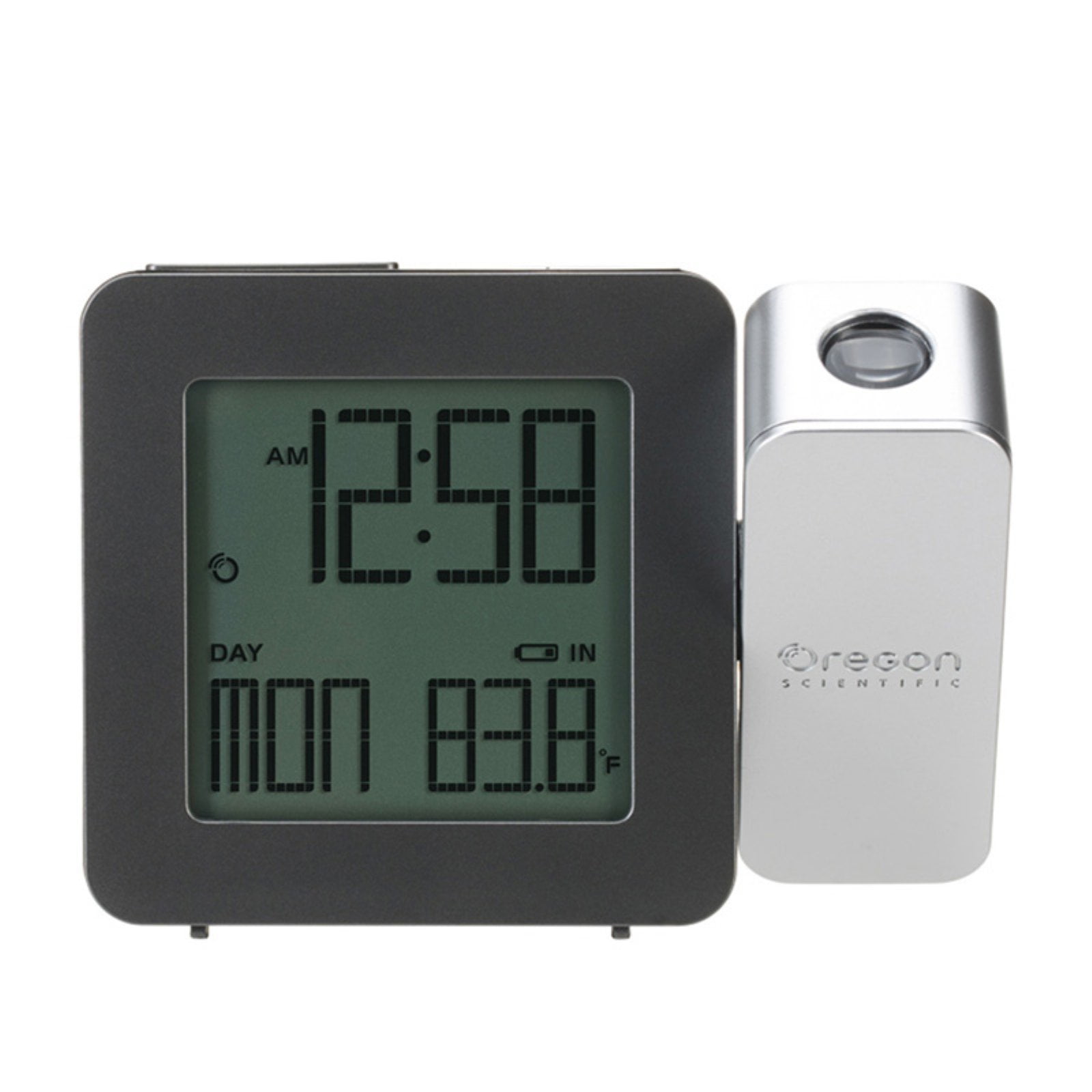 Oregon Scientific Gray Alarm Clock