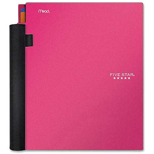 Mead Advance Corner Tab 3-Subject Collection Ruled Notebook, Colors May ...