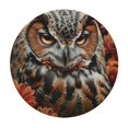 thumbnail image 4 of Orinice Owl Flowers Round Table Cover Stain Resistant Washable Indoor Outdoor Tablecloth Kitchen Dining Wedding Parties Outdoor Fitted 100% Polyester Fiber 42-46, 4 of 8